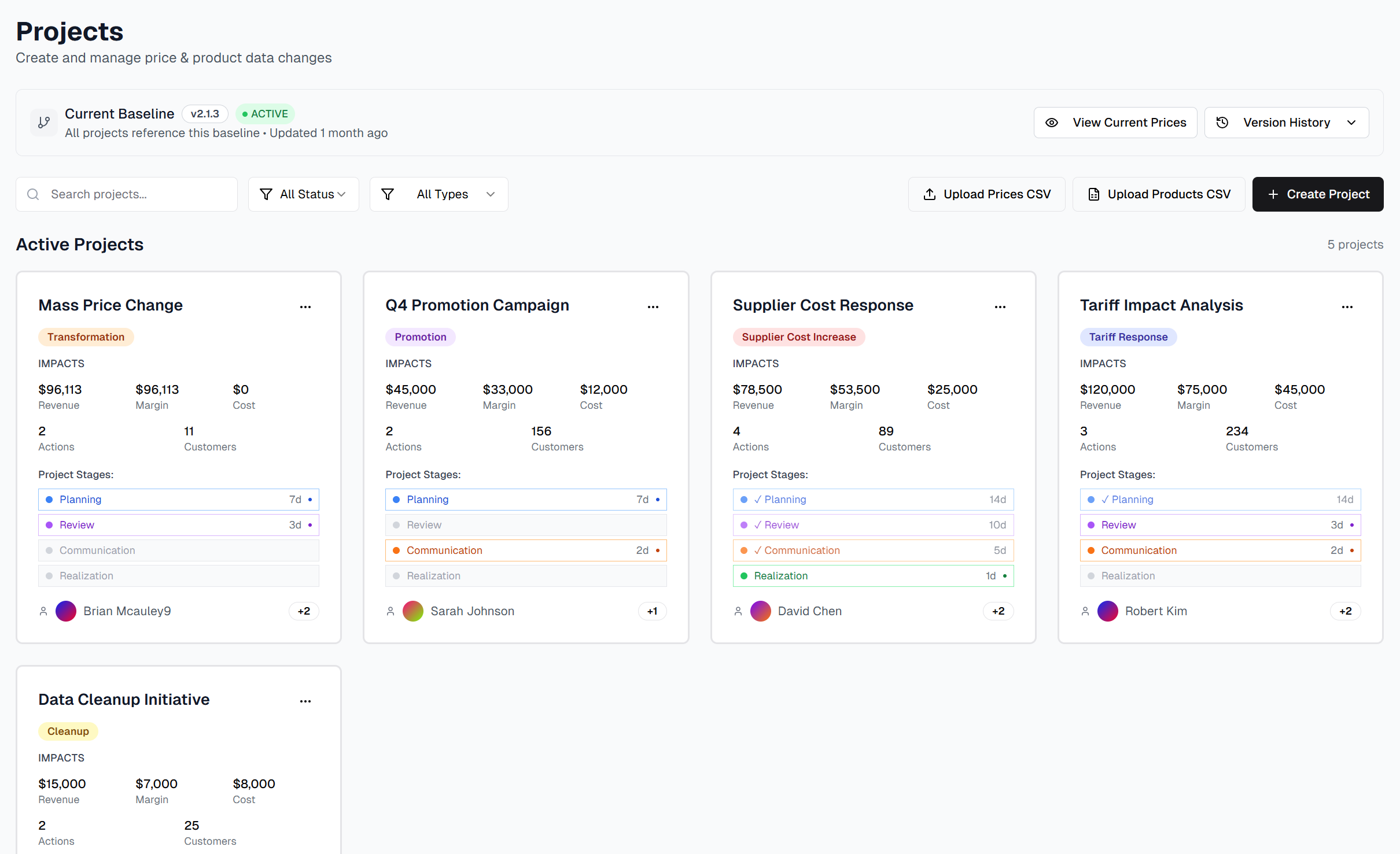 Project setup and initialization